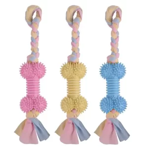Eco TPR Teeth Cleaning Rubber Durable Dog Chew Toys