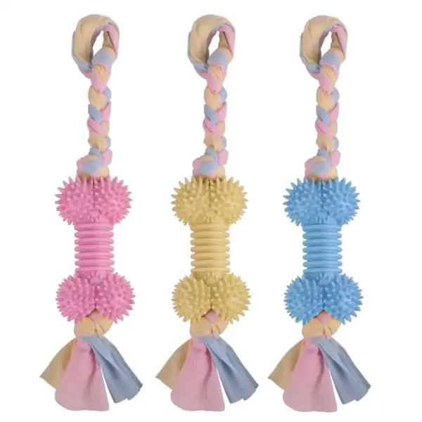 Eco TPR Teeth Cleaning Rubber Durable Dog Chew Toys