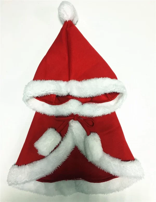 Christmas clothes with cap for small dog and cat - Image 6