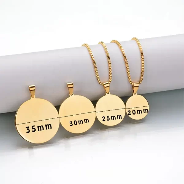 Personalized stainless steel name necklace - Image 4