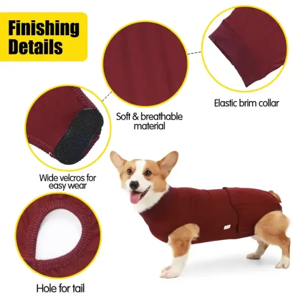 Dog Recovery Suit|MEDICAL PET SHIRT - Image 5