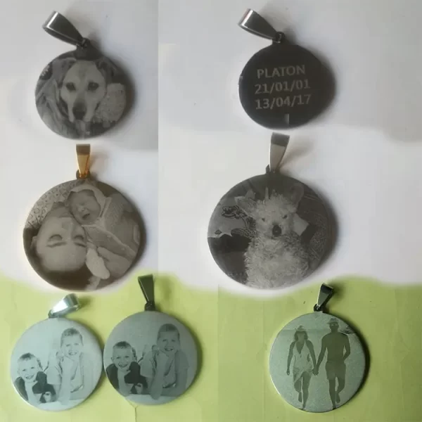 Personalized stainless steel name necklace