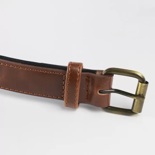 Tactical Medium Sized Pu Leather Dog Collar - Image 4