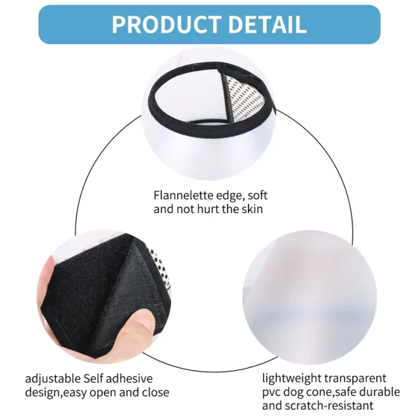 Anti-Bite Elizabethan Collar For Dogs cats - Image 7