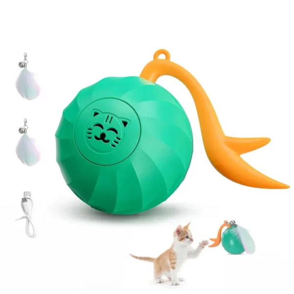 Electric Smart Cat Balls Toys Automatic Rotating Funny Rolling Ball - Image 4
