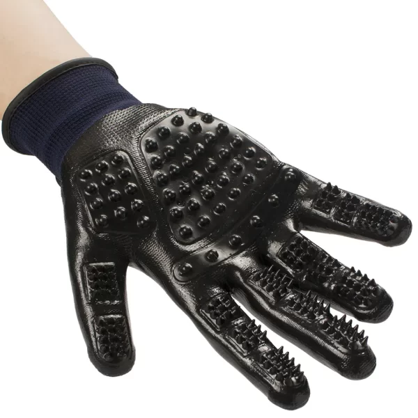 Pet Hair Removal Brush of Dog Cat Grooming Gloves - Image 4
