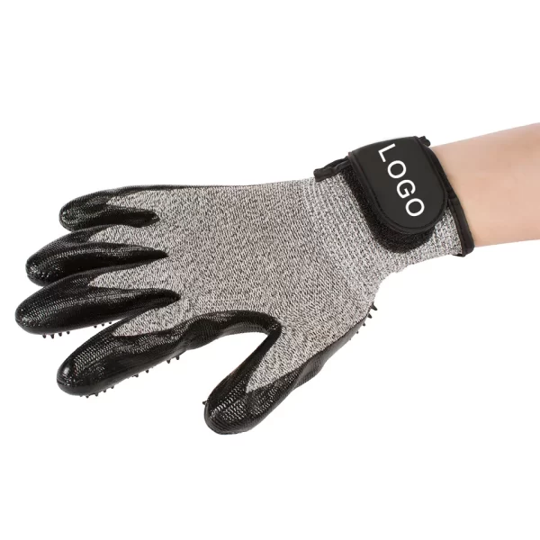 Pet Hair Removal Brush of Dog Cat Grooming Gloves - Image 6