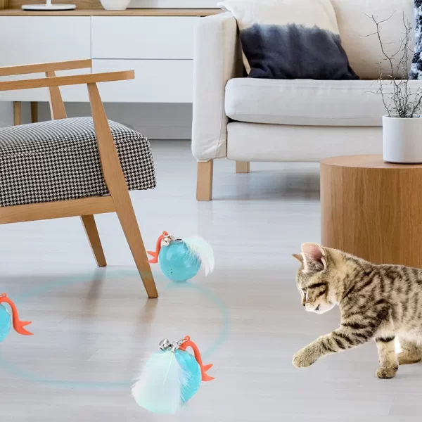 Electric Smart Cat Balls Toys Automatic Rotating Funny Rolling Ball - Image 2