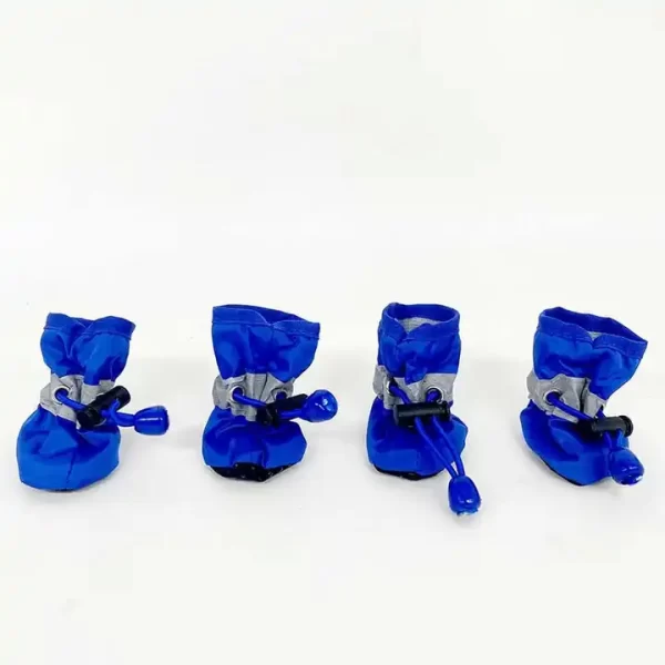Elastic Strip Waterproof Anti Slip Paw Protector Dog Shoes - Image 3