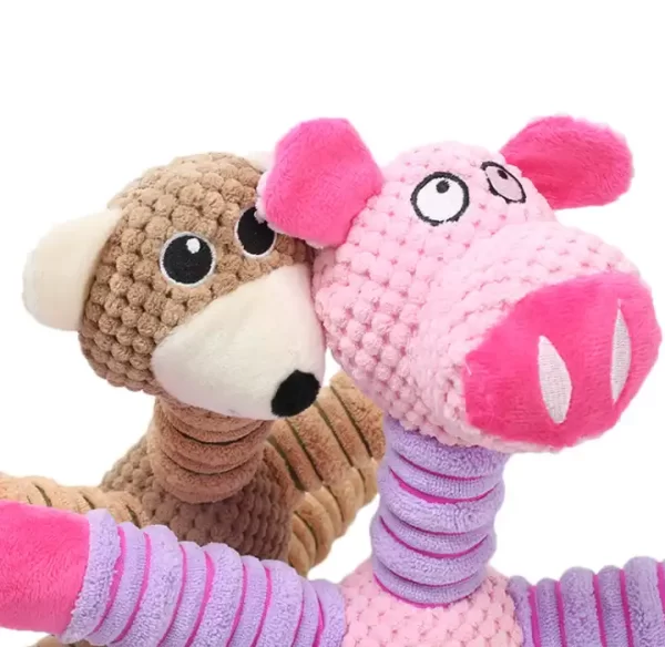 Best Pet Plush Chew Toys of Cute Elephant Bear Pig Toyes - Image 4