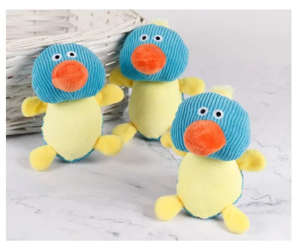 Dog Chew Toy Teeth Cleaning Plush Stuffed Toys Duck - Image 4
