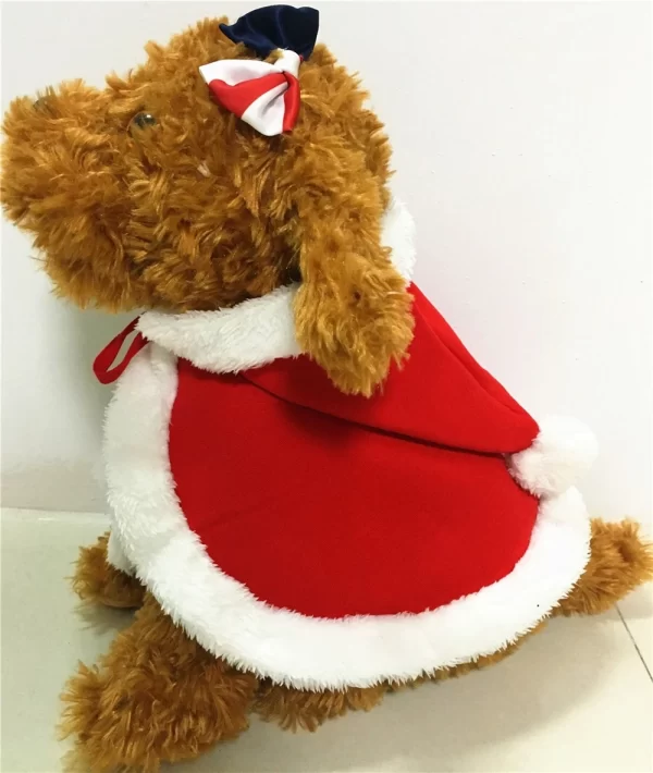 Christmas clothes with cap for small dog and cat - Image 5