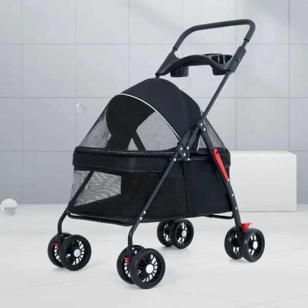 Pet Strollers of Dog Walk Folding Travel Carrier