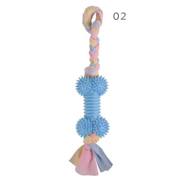 Eco TPR Teeth Cleaning Rubber Durable Dog Chew Toys - Image 4