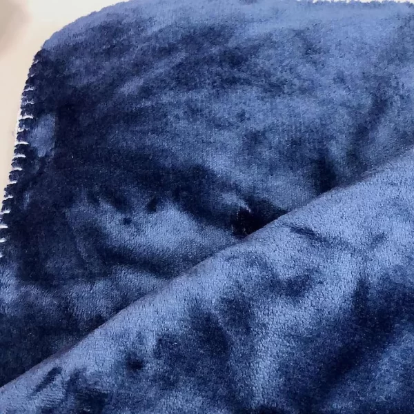 Custom Logo Soft Fluffy Flannel Sherpa Fleece Pet Sleep Blanket - Image 3
