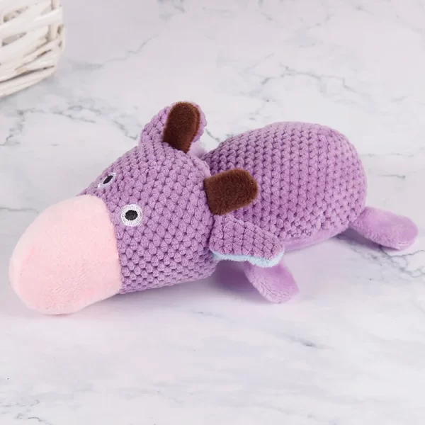 Dog Chew Toy Teeth Cleaning Plush Stuffed Toys Duck - Image 3