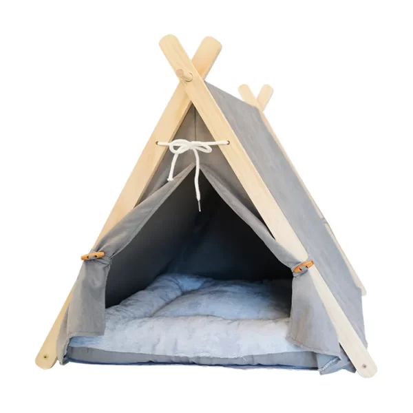 Pet Tent Durable Breathable Portable Indoor Cat Dog Soft Bed - Image 3