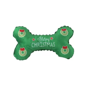 Wholesale Soft Chew Bone Dog Toy 8 inch for Christma