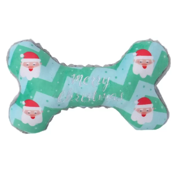 Wholesale Soft Chew Bone Dog Toy 8 inch for Christma - Image 4