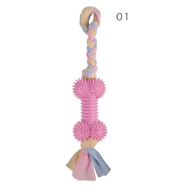 Eco TPR Teeth Cleaning Rubber Durable Dog Chew Toys - Image 2