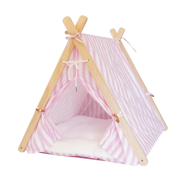 Pet Tent Durable Breathable Portable Indoor Cat Dog Soft Bed - Image 2