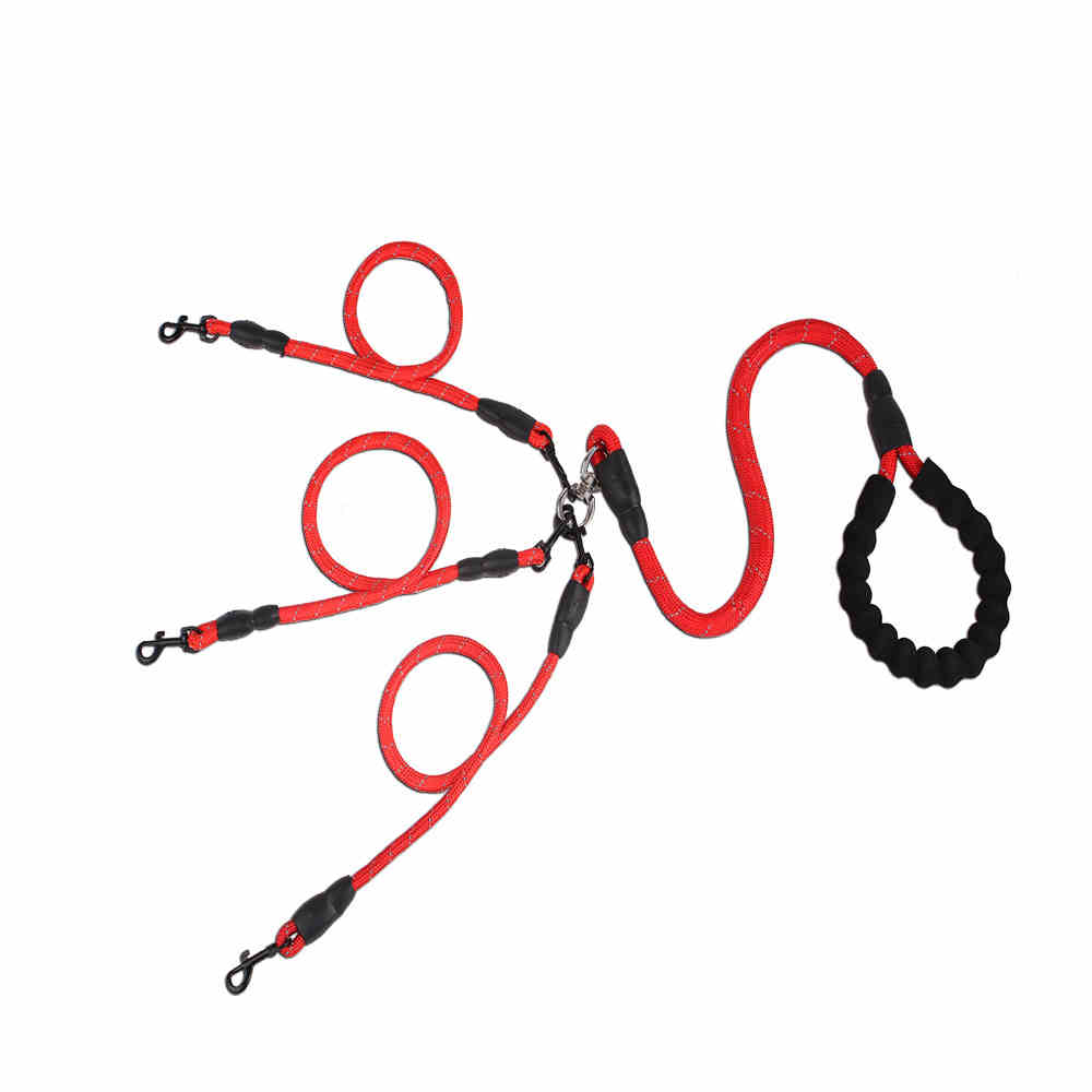 3 rope pet leash