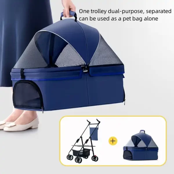 Pet Trolleys and Pet Carriers For Cats Small Dogs - Image 7