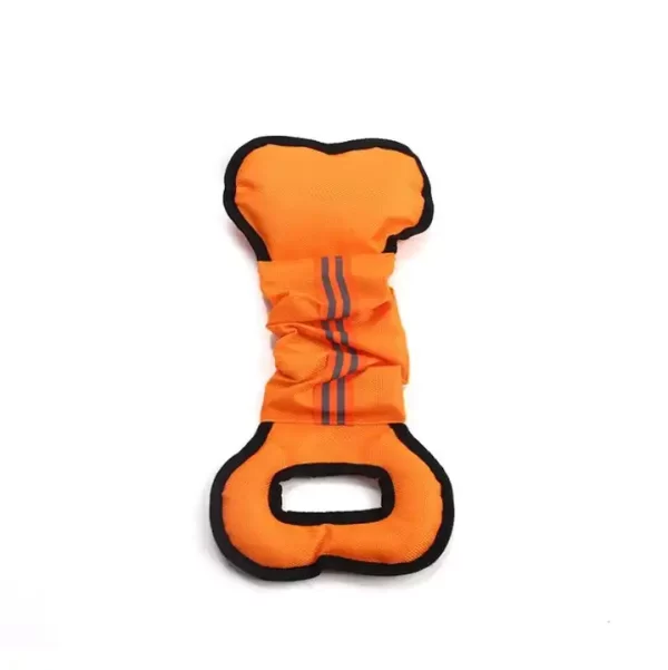 Stuffed Toy of Durable Squeaky Chew Toy Bone Shape - Image 4