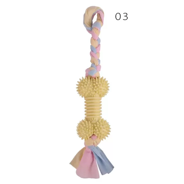 Eco TPR Teeth Cleaning Rubber Durable Dog Chew Toys - Image 3