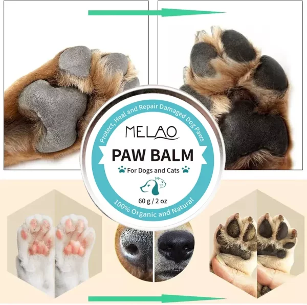 Natural Dog Paw Balm Organic Cat Claw Cream - Image 3