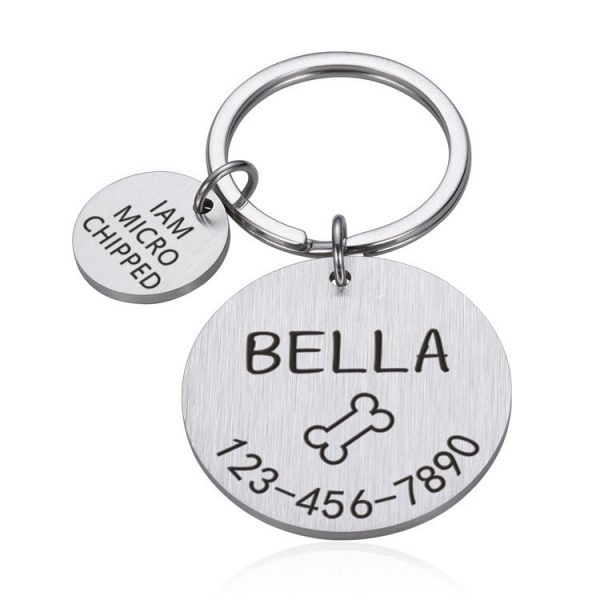 Stainless Steel Dog ID tag
