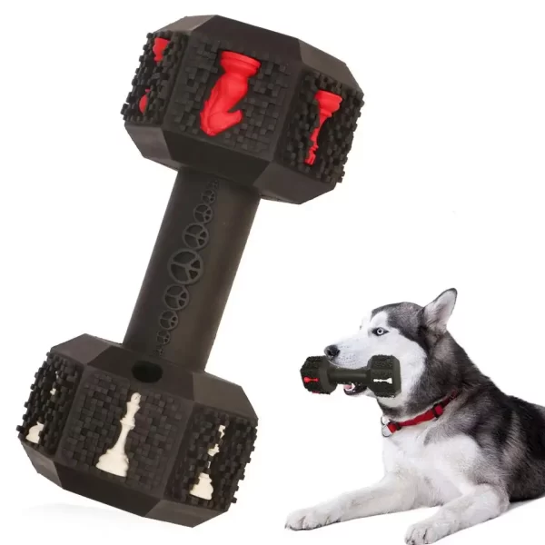 Chew Dog Toy Dumbbell Wholesale For Dog Teeth Cleaning - Image 3